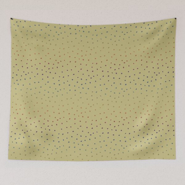 Item preview, Whimsy Dots Polka Dot Pattern - Gold + Rainbow Sunset designed and sold by Irene Estelle.
