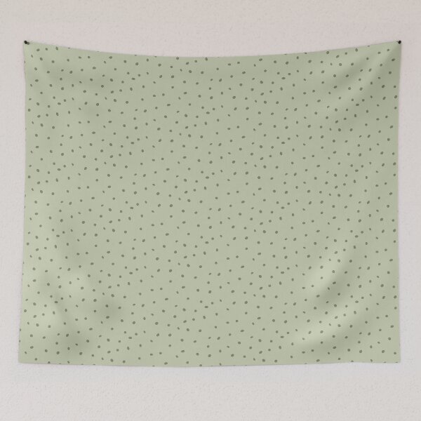 Item preview, Whimsy Dots Polka Dot Pattern - Tea + Sage designed and sold by Irene Estelle.