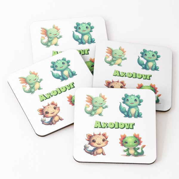 Item preview, "Axolovr" 4 pack Ed. designed and sold by Tecno-Art-Land.