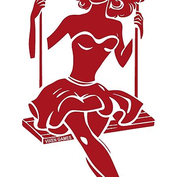 Artwork thumbnail, Swinger Girl In Red by Vixen-Games