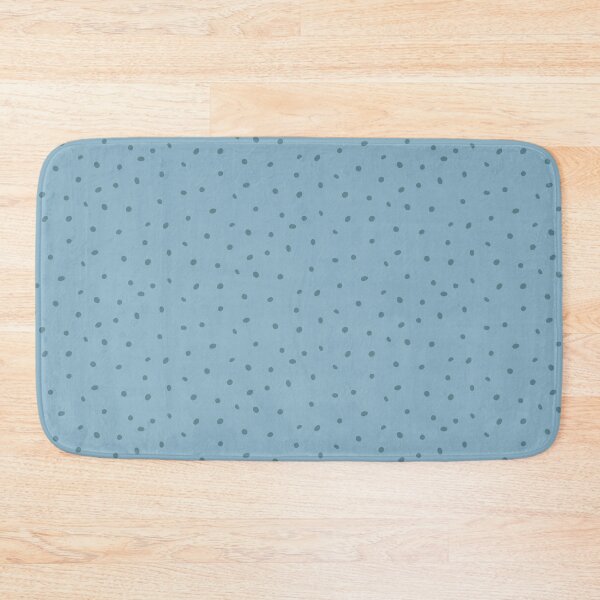 Artikelvorschau, Whimsy Dots Polka Dot Muster - Himmel + Pfau entworfen und verkauft von Irene Estelle.