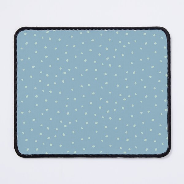 Artikelvorschau, Whimsy Dots Polka Dot Muster - Himmelblau + Minze entworfen und verkauft von Irene Estelle.