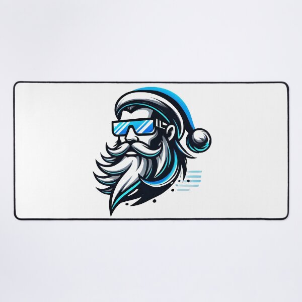 Item preview, Modern Cool Santa with Sunglasses Christmas Art designed and sold by lubushop1.