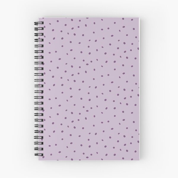 Item preview, Whimsy Dots Polka Dot Pattern - Dust + Plum designed and sold by Irene Estelle.