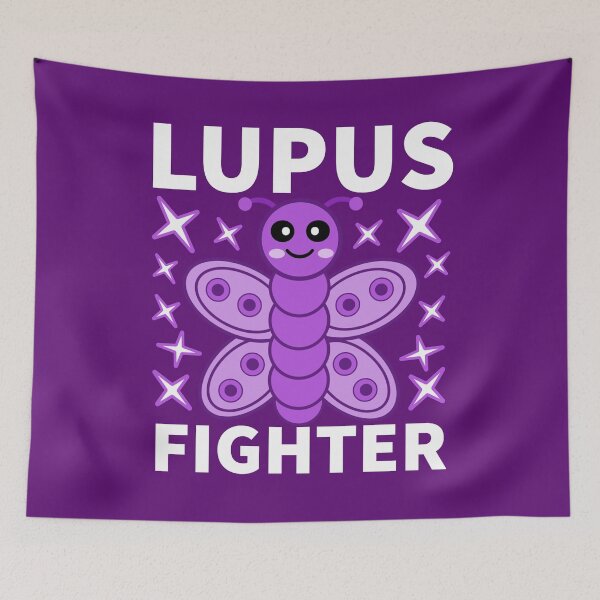 Item preview, Lupus Fighter, Awareness Butterfly Support  designed and sold by Sunserize Designs.