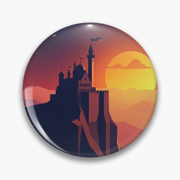 Item preview, A castle at sunset designed and sold by Ganador96.