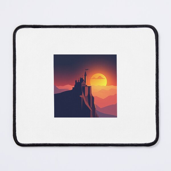 Item preview, A castle at sunset designed and sold by Ganador96.