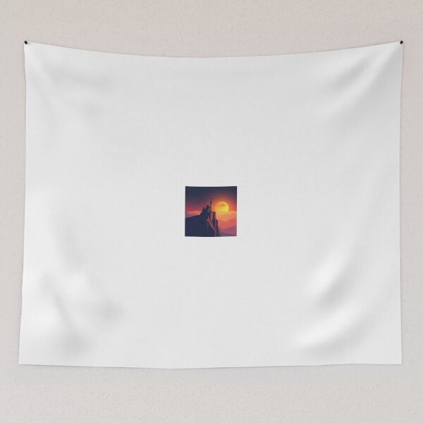 Item preview, A castle at sunset designed and sold by Ganador96.