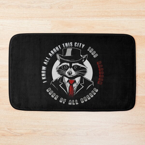 Item preview, I KNOW ALL ABOUT THIS CITY - RACCOON designed and sold by DONandEK.