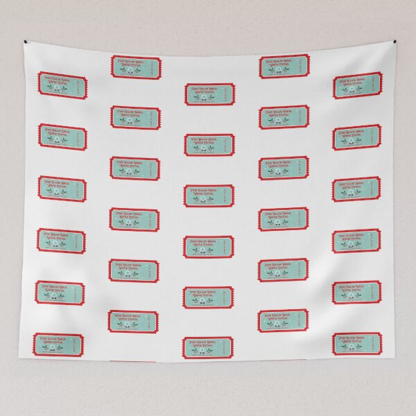 Item preview, Stars Hollow Annual Winter Festival ticket designed and sold by h-helladesign.
