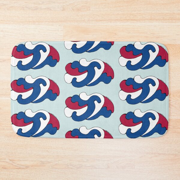Item preview,  Embracing Curves (Red, White, Blue) designed and sold by Azure Lion Productions.