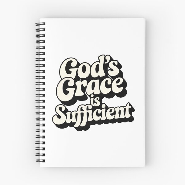 Item preview, Godt's Grace Is Sufficient For Me – An Inspirational Bible Verse – 2 Corinthians 12:9 designed and sold by thespecialtyhub.