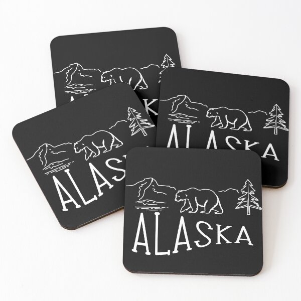 Item preview, Alaska Icons: Minimalist Design Celebrating Nature designed and sold by NEWDESINGS12.