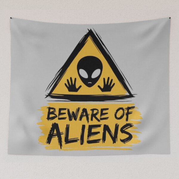 Item preview, BEWARE OF ALIENS designed and sold by 123ks.