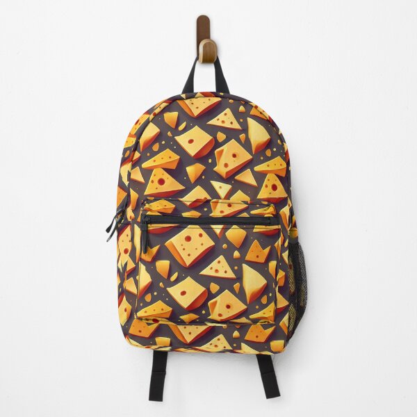 Item preview, Cheesy Shapes: A playful pattern with different shapes of cheese. designed and sold by Grang Art Artistic Designs.
