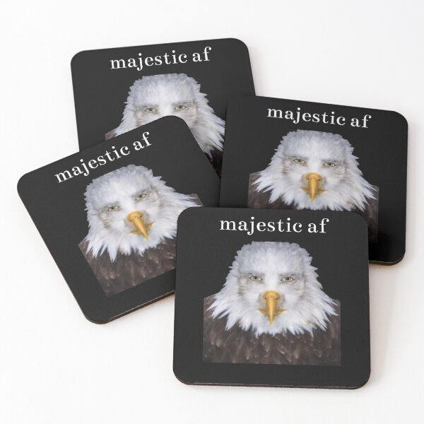 Item preview, Majestic eagle meme designed and sold by BearBrush.