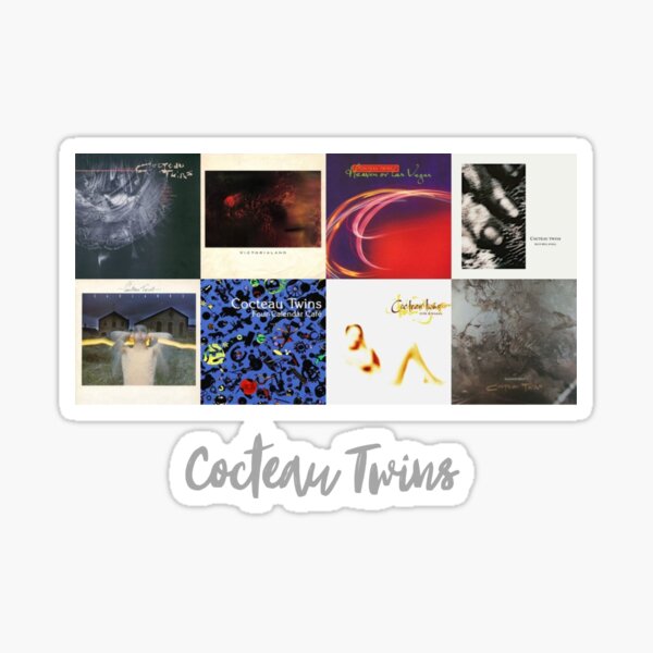 Item preview, Cocteau twins albums fan art designed and sold by Etaipal.