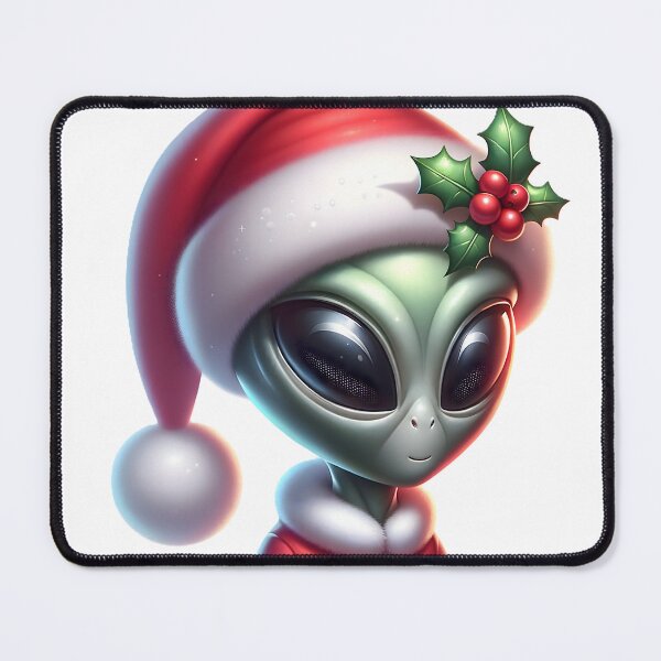 Item preview, Christmas Alien Sticker designed and sold by Travelcases.