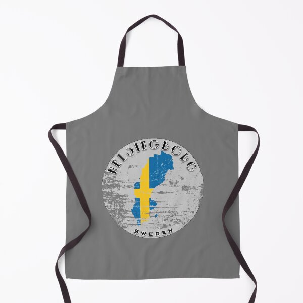 Item preview, Helsingborg Sweden Flag Worn  designed and sold by World Designs.