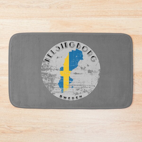 Item preview, Helsingborg Sweden Flag Worn  designed and sold by World Designs.