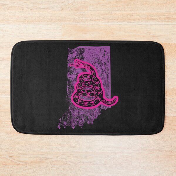 Item preview, INDIANA  - Freedom Is The Superpower - Gadsden Snake Flag - Dont Tread On Me design 80s colors designed and sold by pelagio.