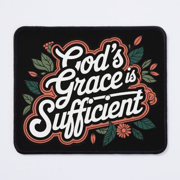 Item preview, God's Grace Is Sufficient For Me designed and sold by thespecialtyhub.