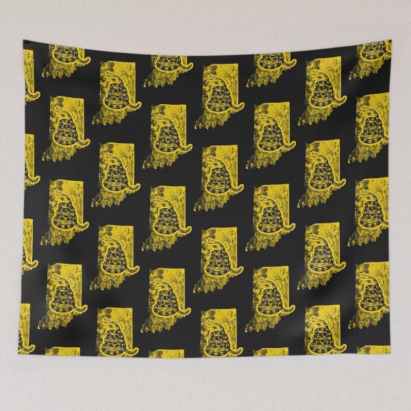 Item preview, INDIANA  - Freedom Is The Superpower - Gadsden Snake Flag - Dont Tread On Me design  designed and sold by pelagio.