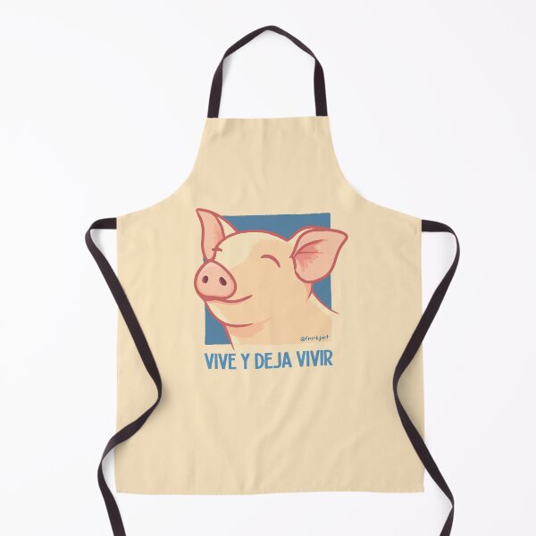 Item preview, Live and let live - Cute Pig - Spanish designed and sold by Frank J. Art.