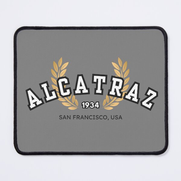 Item preview, Alcatraz Prison “Varsity,” White and Black designed and sold by UNK-Fatigues.