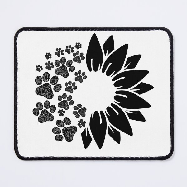 Item preview, Pawprint sunflower designed and sold by LMN75Designs.
