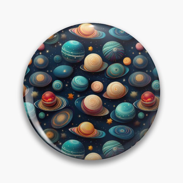Item preview, Celestial Dreams: A dreamy pattern with planets, moons, and comets floating through a starry sky, perfect for a calming and peaceful atmosphere. designed and sold by Grang Art Artistic Designs.