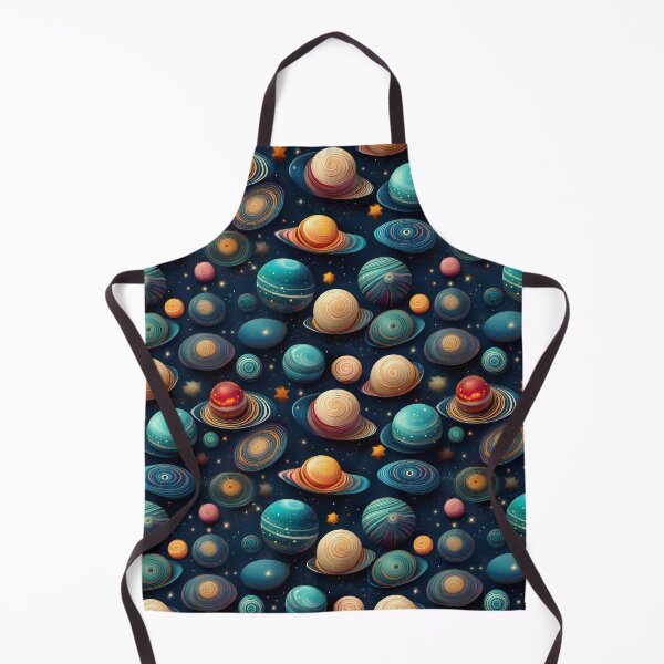 Item preview, Celestial Dreams: A dreamy pattern with planets, moons, and comets floating through a starry sky, perfect for a calming and peaceful atmosphere. designed and sold by Grang Art Artistic Designs.