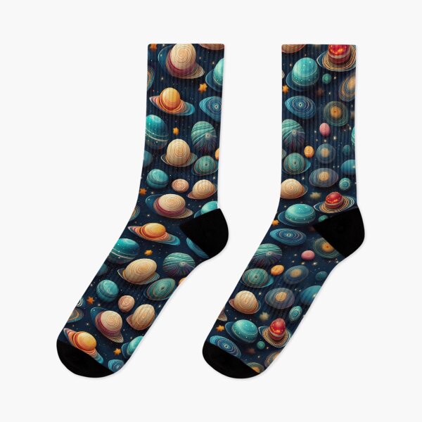 Item preview, Celestial Dreams: A dreamy pattern with planets, moons, and comets floating through a starry sky, perfect for a calming and peaceful atmosphere. designed and sold by Grang Art Artistic Designs.