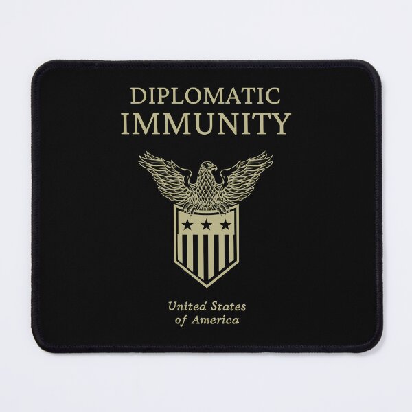 Item preview, USA Diplomatic Immunity  designed and sold by UNK-Fatigues.