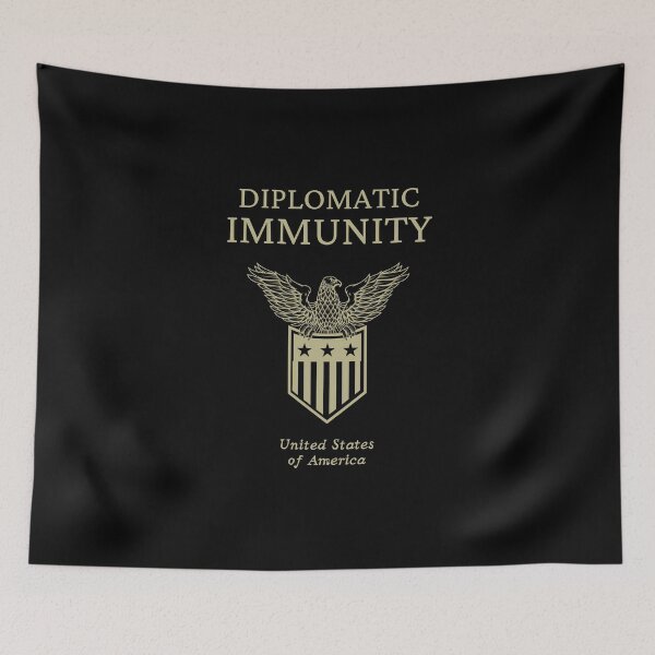 Item preview, USA Diplomatic Immunity  designed and sold by UNK-Fatigues.