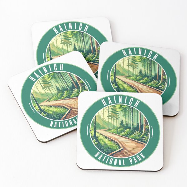 Item preview, Retro Hainich National Park Thuringia designed and sold by MaateoDesign.