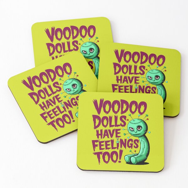 Item preview, Voodoo Dolls Have Feelings Too Funny Quote designed and sold by TheArtOfPat.