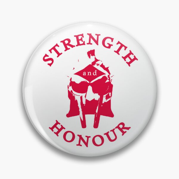 Item preview, Strength and Honour Helmet, Red designed and sold by UNK-Fatigues.