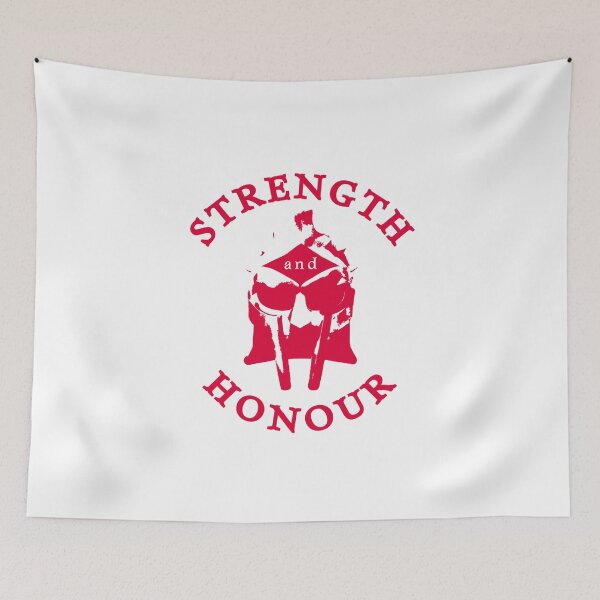 Item preview, Strength and Honour Helmet, Red designed and sold by UNK-Fatigues.