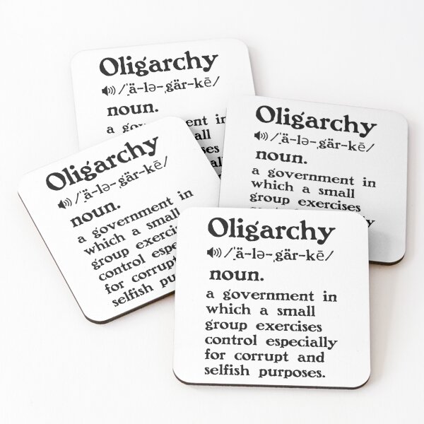 Item preview, The Definition of Oligarchy designed and sold by Unhinged Heather.