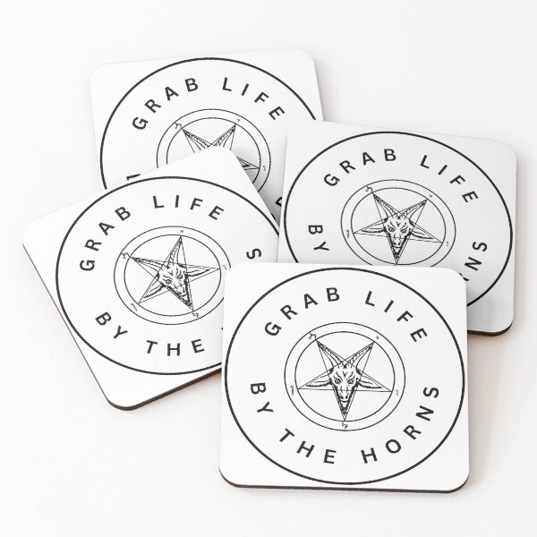 Item preview, Grab Life By The Horns - White designed and sold by goeticbabe.
