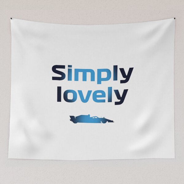 Item preview, Formula 1 meme - Simply lovely (car silhouette) - Verstappen quote | Racing car designed and sold by Vane22april.