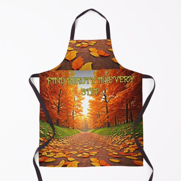 Item preview, Beauty in Every Step | Motivational Autumn Path designed and sold by KathleensCo52.