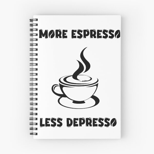 Item preview, More espresso, less depresso - coffee time designed and sold by M-ROL-24.