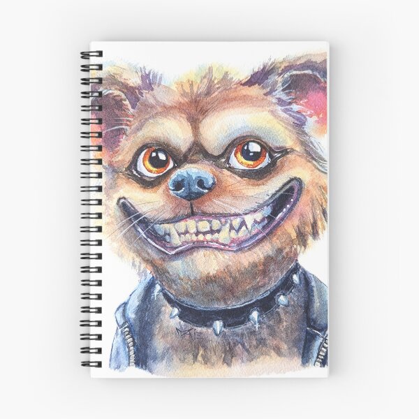 Item preview, Mischievous Mad Dog with a Grin designed and sold by MarieLeRiz-Art.