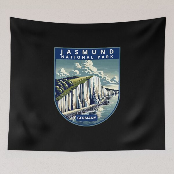 Item preview, Parque Nacional Retro Jasmund Mecklemburgo-Pomerania Occidental designed and sold by MaateoDesign.