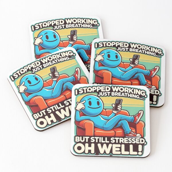 Item preview, Relaxation Sarcastic Sticker designed and sold by ArtQueen777.