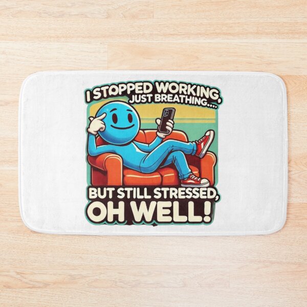 Item preview, Relaxation Sarcastic Sticker designed and sold by ArtQueen777.