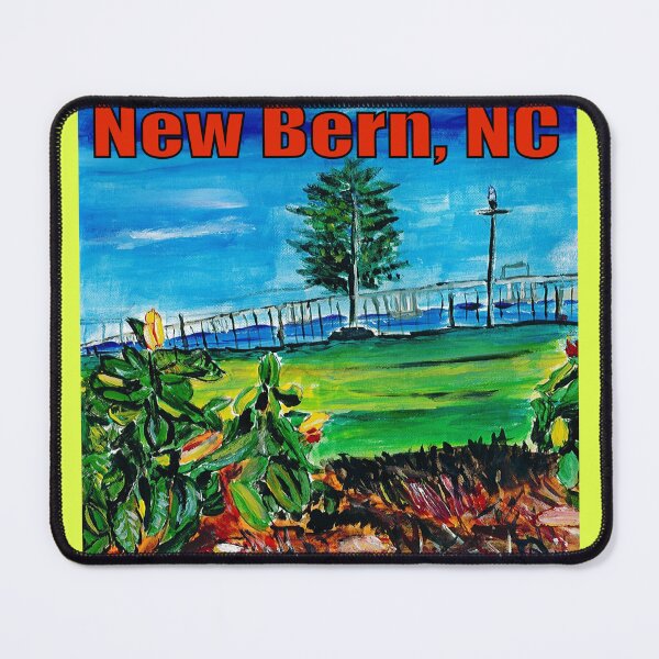 Item preview, New Bern, NC Flowers on the Trent River designed and sold by Misfitcane.
