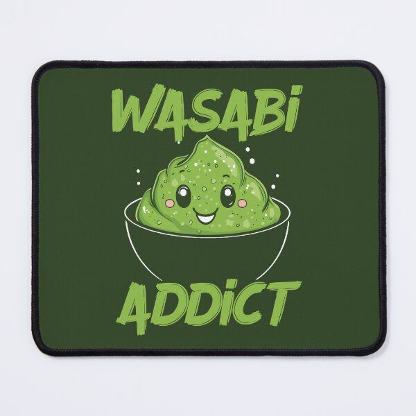 Item preview, Wasabi Addict Cute Japanese Kawaii Food designed and sold by Maljonic.